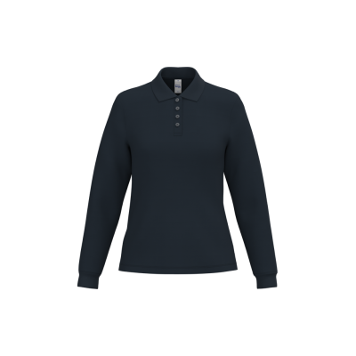 Ladies' pique LSL polo shirt